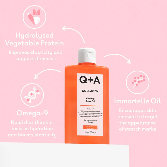 Q+A Collagen Firming Body Oil