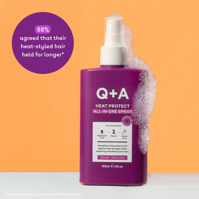 Q+A Heat Protect All-In-One Spray