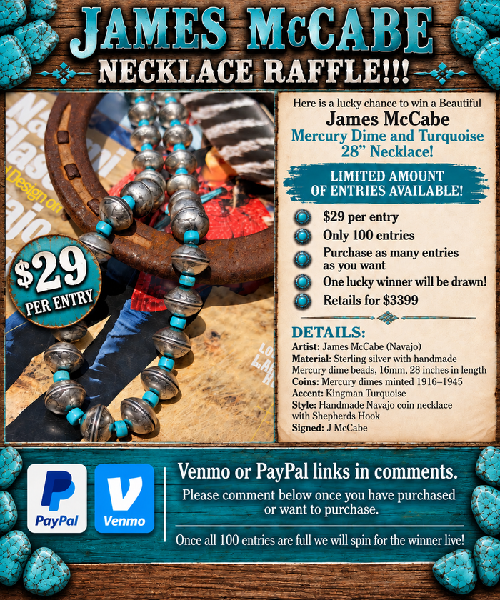 Raffle Ticket for James McCabe Necklace