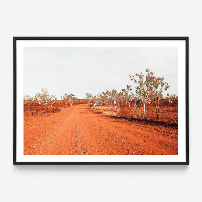 Red Outback Road