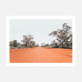 Red Road wall art print