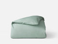 Refined Organic Percale Duvet Cover - Coyuchi | Seafoam