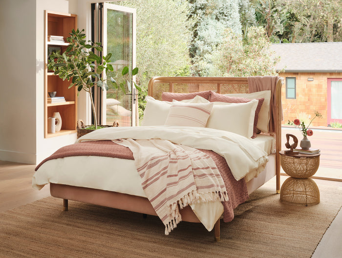 Refined Organic Percale Duvet Cover