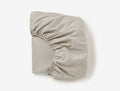 300 Thread Count Organic Percale Fitted Sheet | Stone