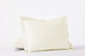 300 Thread Count Organic Percale Shams | Undyed