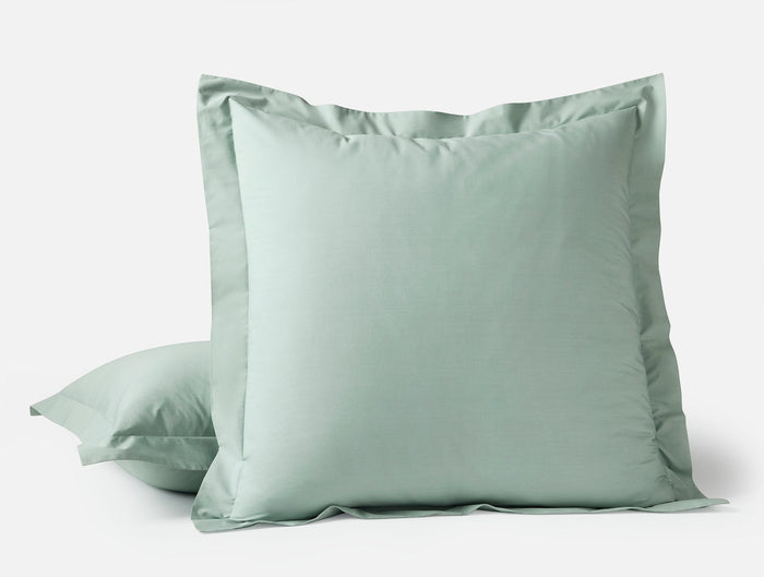 Refined Organic Percale Sham - Coyuchi | Seafoam