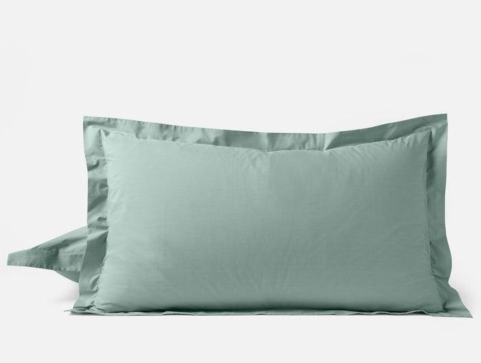 Refined Organic Percale Sham - Coyuchi | Seafoam