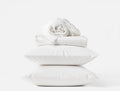 Refined Organic Percale Sheet Set - Coyuchi | Lattice Alpine White