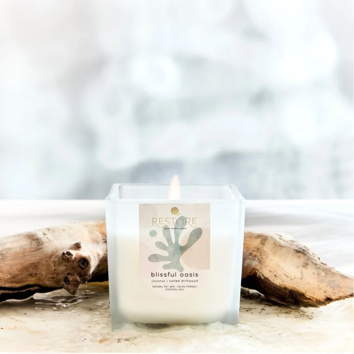 Restore Large Blissful Oasis Candle