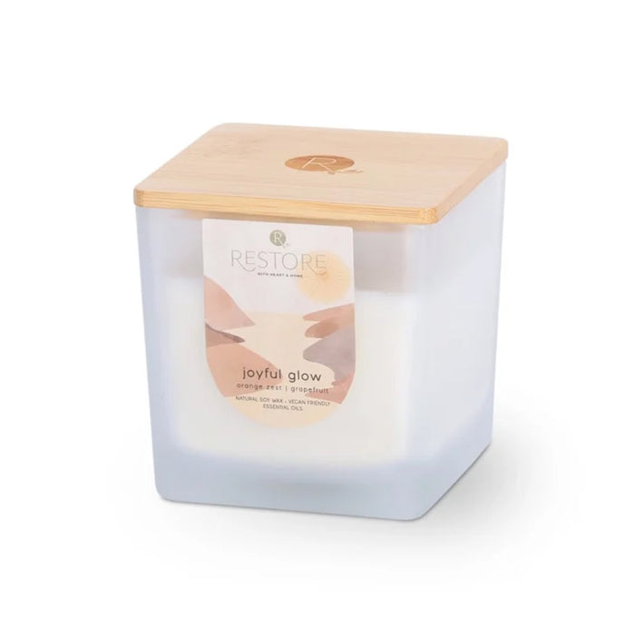 Restore Large Joyful Glow Candle