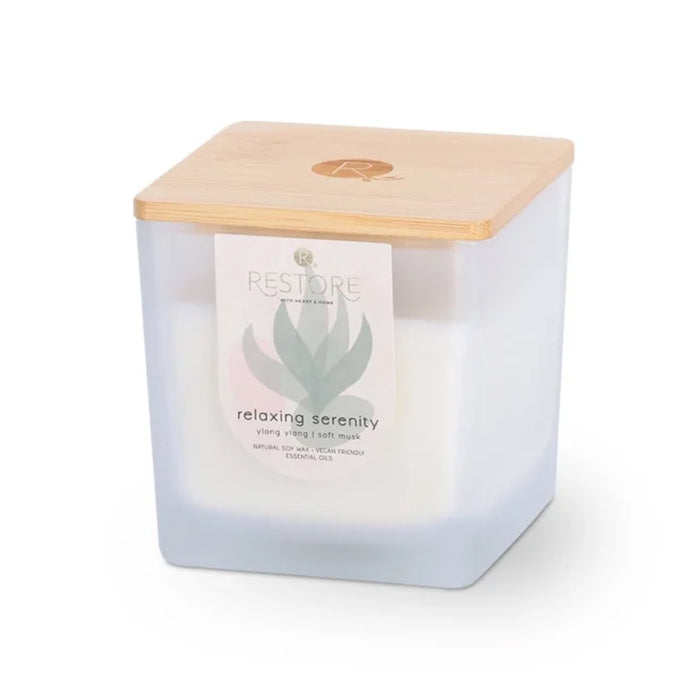 Restore Large Relaxing Serenity Candle