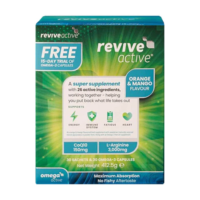Revive Active Orange & Mango + FREE 15 Day Omega Active