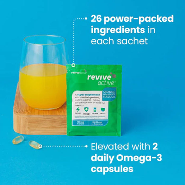 Revive Active Orange & Mango + FREE 15 Day Omega Active