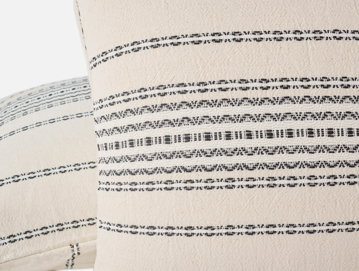 Rippled Stripe Organic Sham