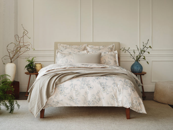 Romneya Organic Print Sham