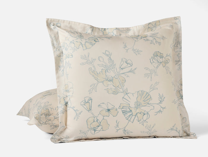 Romneya Organic Print Sham