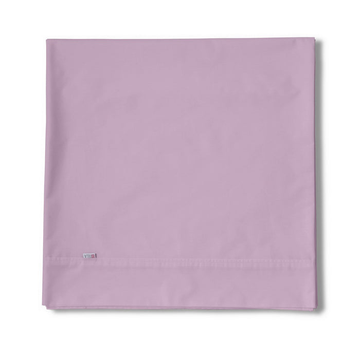 Sábana encimera algodón malva producto plegado