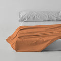 Sábana encimera algodón mango escena de cama