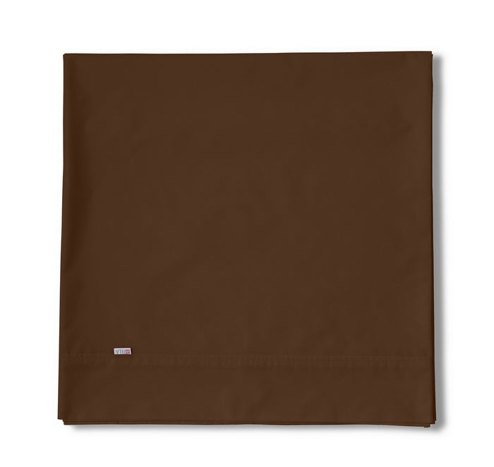 Sábana encimera 50/50 café producto plegado
