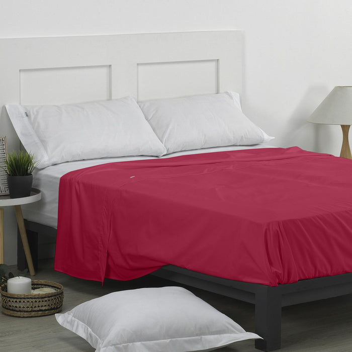 Sábana encimera 50/50 fresa escena de cama
