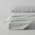 Sábana encimera algodón 200 hilos hueso escena de cama