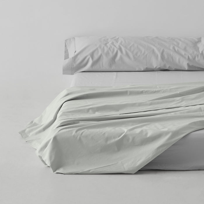 Sábana encimera algodón 200 hilos hueso escena de cama