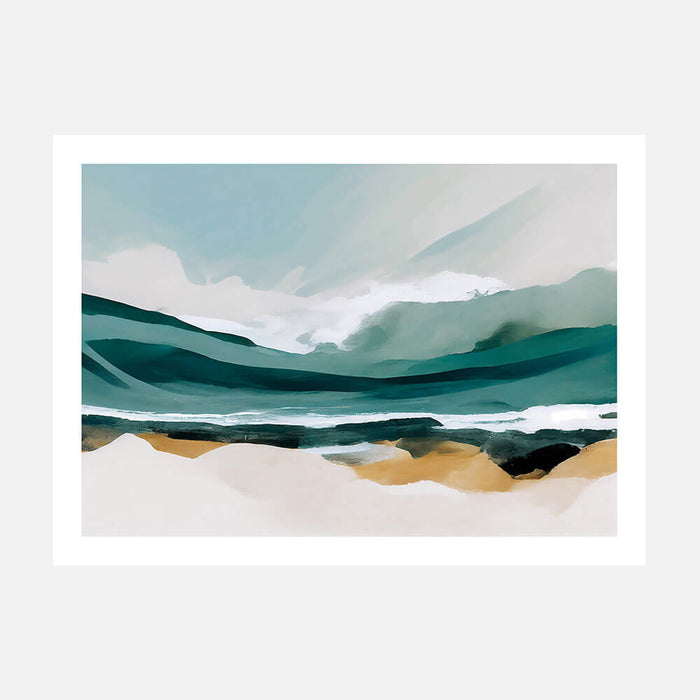 Sage Landscape wall art print