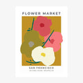 San Francisco Flower Market wall art print