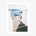 Santorini Stairs wall art print