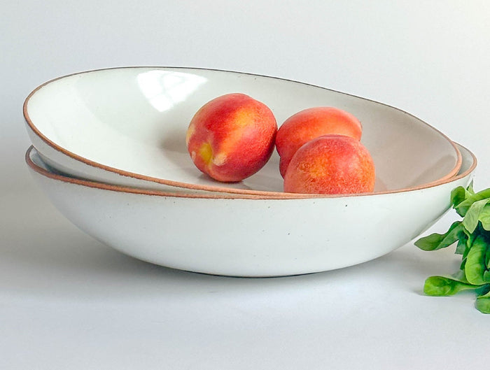 Sarah Kersten Studio Serving Bowl | Pacific White