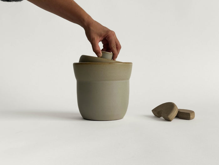 Sarah Kersten Studio Small Fermentation Jar | Fig