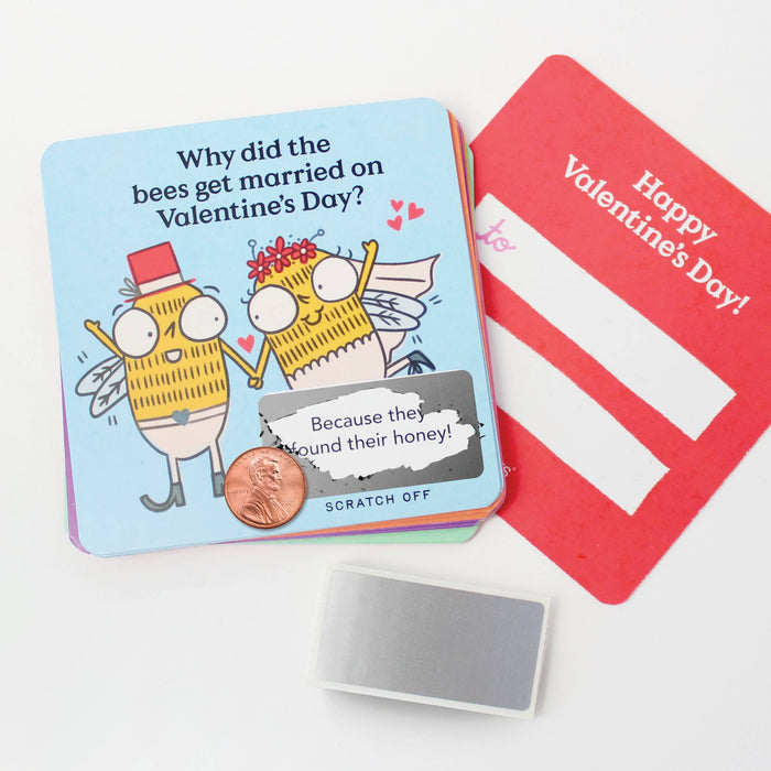 Scratch-off Joke Valentines - Jokes for Kids