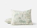Sea Bloom Print Sham - Coyuchi | Natural w/Sage