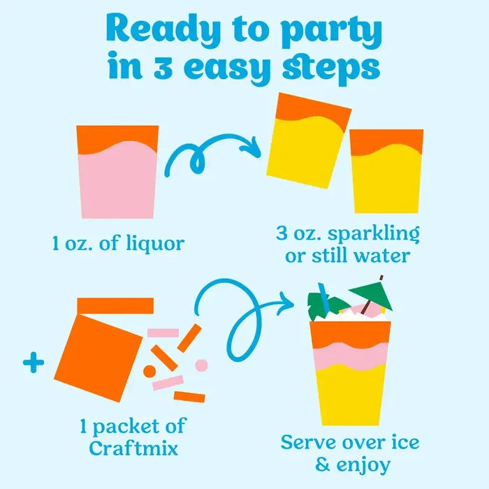 Seasonal Variety Pack Cocktail Mixers - 12 pack