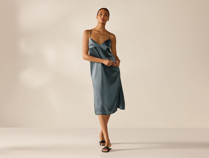 Selene Organic Silk Dress