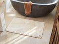 Shag Organic Bath Rug | Undyed