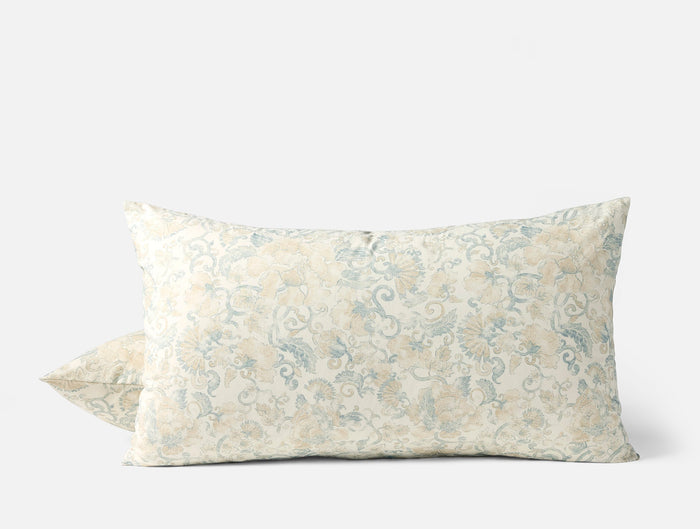 Solana Organic Print Sham - Coyuchi | Tidal w/Doe