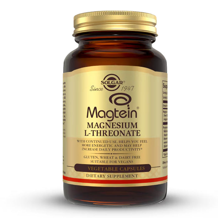 Solgar Magtein Magnesium L-Threonate bottle