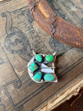 Sonoran Gold Buckle Necklace 22”