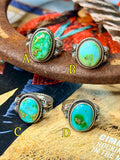 Sonoran Gold Ring by Samuel Yellowhair size 7