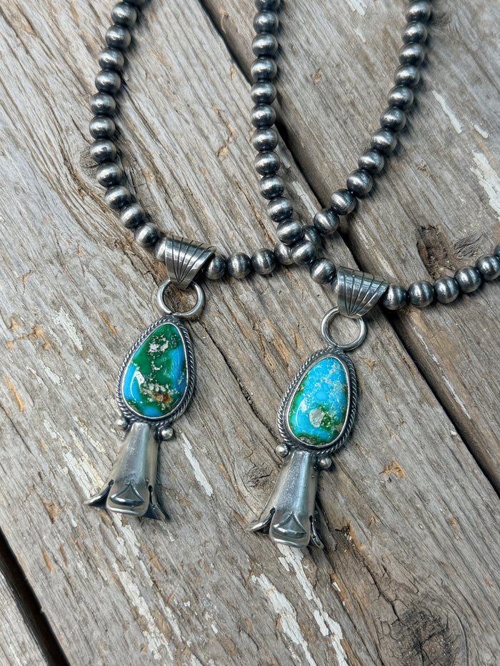 Sonoran Mountain Turquoise & Sterling Silver Necklace