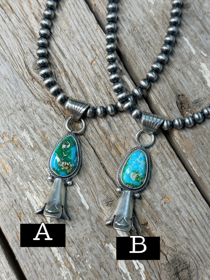 Sonoran Mountain Turquoise & Sterling Silver Necklace
