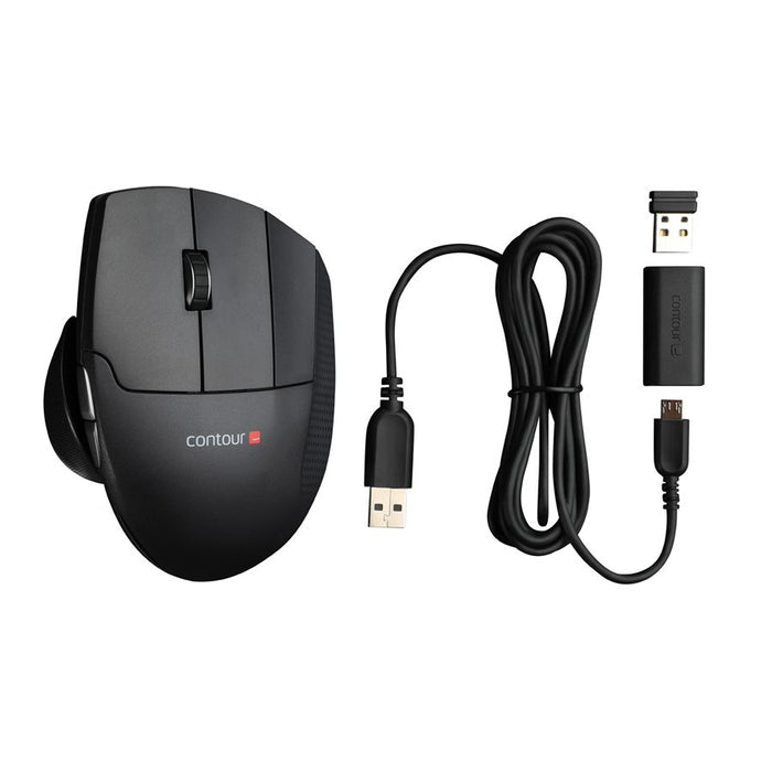 Souris verticale multi-positions Unimouse sans-fil