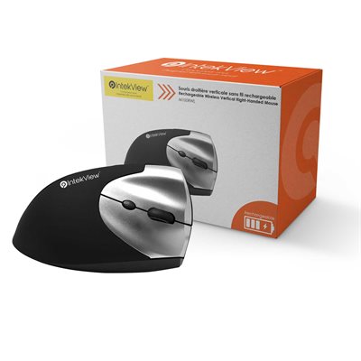 Souris verticale sans fil IntekView Droitière
