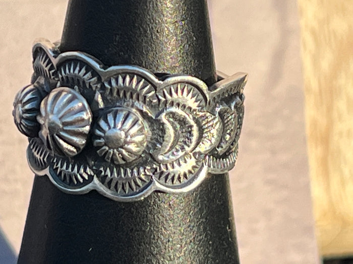 Starburst Band Ring by Bennie Ramone