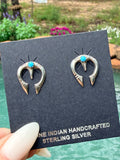 Sterling Silver Naja Studs by Shantel Bitsie