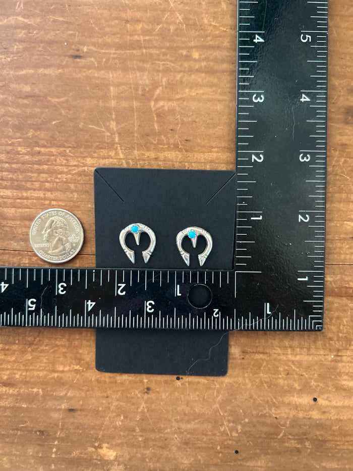 Sterling Silver Naja Studs by Shantel Bitsie