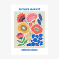 Stockholm Flower Market wall art print