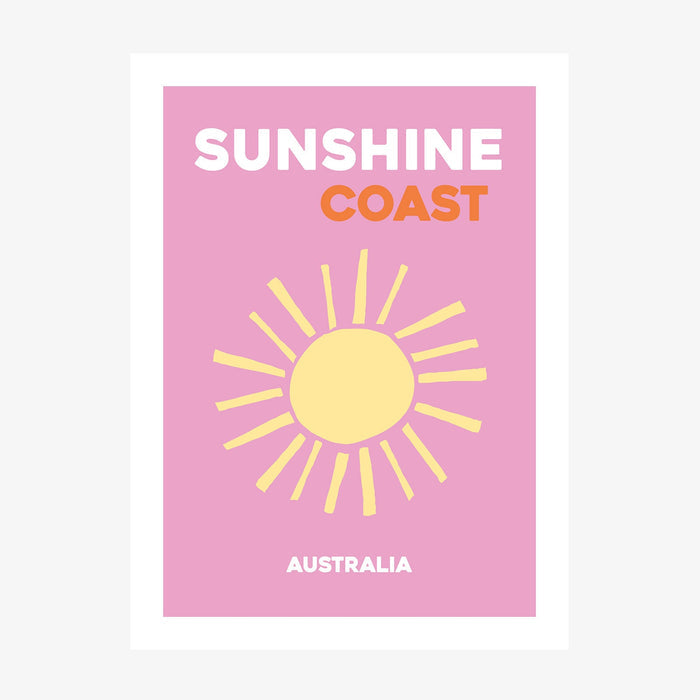 Sunshine Coast wall art print