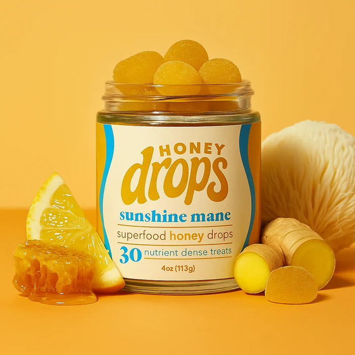Sunshine Lion's Mane | Mushroom Honey Gummy | Energy & Focus